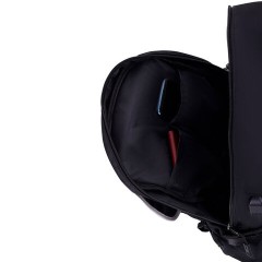 Рюкзак HEIKKI FUSION (ХЕЙКИ) универсальный, USB-порт, черный с белыми вставками, 45х31х15 см, 272578 Рюкзак HEIKKI FUSION (ХЕЙКИ) универсальный, USB-порт, черный с белыми вставками, 45х31х15 см, 272578 - фото 9