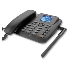 Телефон сотовый офисный TEXET FX-200, 2 SIM, 2,4", 512 Мб, microSD, FM, MP3, Bluetooth, спикерфон,черный, 127315 - фото 3