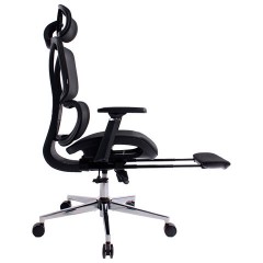 Кресло BRABIX PREMIUM "Evolution ER-700", подножка, слайдер, синхромеханизм, сетка, черное, 532947 Кресло BRABIX PREMIUM "Evolution ER-700", подножка, слайдер, синхромеханизм, сетка, черное, 532947 - фото 8