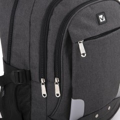 Рюкзак BRAUBERG HIGH SCHOOL универсальный, 3 отделения, "Осень 2", темно-серый, 46х31х18 см, 270759 Рюкзак BRAUBERG HIGH SCHOOL универсальный, 3 отделения, "Осень 2", темно-серый, 46х31х18 см, 270759 - фото 8
