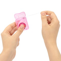 Зубная нить вощеная 50 м, мягкая забота о деснах, ВКУС КЛУБНИКИ, LAIMA DENT, 609415 - фото 6