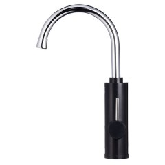 Водонагреватель проточный электрический ROYAL THERMO QuickTap, 3,3 кВт, 1,48 л/м, кран, черный, НС-1588899 - фото 3