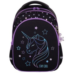 Рюкзак BRAUBERG OPTIMA, 2 отделения, с брелоком, "Radiant unicorn", 36х27х18 см, 273157 - фото 2