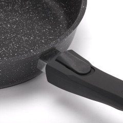 Сковорода 26 см, съемная soft-touch ручка, крышка, антипригарное покрытие, МЕЧТА "Гранит Black", с026802 Сковорода 26 см, съемная soft-touch ручка, крышка, антипригарное покрытие, МЕЧТА "Гранит Black", с026802 - фото 15