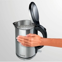 Чайник GORENJE K15DWS, 1,5 л, 2200 Вт, закрытый нагревательный элемент, металл, 740214 Чайник GORENJE K15DWS, 1,5 л, 2200 Вт, закрытый нагревательный элемент, металл, 740214 - фото 4