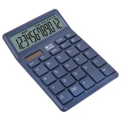 Калькулятор настольный BRAUBERG CH-12-BU (153х103 мм), 12 разрядов, двойное питание, синий, 272959 - фото 4