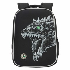 Ранец GRIZZLY анатомическая спинка, облегченный, для мальчиков, DRAGON, 37х26х16 см, RAw-497-3/1 Ранец GRIZZLY анатомическая спинка, облегченный, для мальчиков, DRAGON, 37х26х16 см, RAw-497-3/1 - фото 2