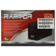 Источник бесперебойного питания POWERCOM Raptor RPT-800A EURO, 800 VA (480W), 3 евророзетки, 859784 Источник бесперебойного питания POWERCOM Raptor RPT-800A EURO, 800 VA (480W), 3 евророзетки, 859784 - фото 5