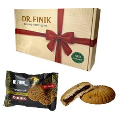 Печенье песочное DR.FINIK "Солнышко" с финиковой начинкой БЕЗ САХАРА, 700 г - фото 2