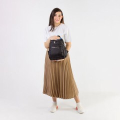 Рюкзак BRAUBERG PODIUM женский, карман-анивор, нейлон, черный, 32х26х15 см, 270815 Рюкзак BRAUBERG PODIUM женский, карман-анивор, нейлон, черный, 32х26х15 см, 270815 - фото 8
