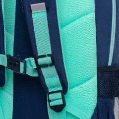 Рюкзак GRIZZLY школьный, анатомическая спинка, 2 отделения, для девочек, "AZURE", 40х25х13 см, RG-564-4/1 Рюкзак GRIZZLY школьный, анатомическая спинка, 2 отделения, для девочек, "AZURE", 40х25х13 см, RG-564-4/1 - фото 7