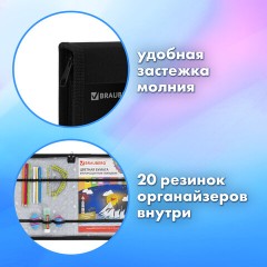Папка на молнии BRAUBERG А4 с ручкой, с органайзером, 1 отделение, "Savage lion", 272218 Папка на молнии BRAUBERG А4 с ручкой, с органайзером, 1 отделение, "Savage lion", 272218 - фото 10