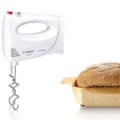Миксер BOSCH MFQ3010, 300 Вт, 2 скорости, 2 венчика, 2 крюка для теста, белый Миксер BOSCH MFQ3010, 300 Вт, 2 скорости, 2 венчика, 2 крюка для теста, белый - фото 5