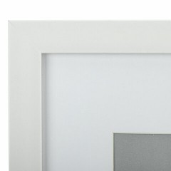 Рамка 30х40 см с паспарту 21х30 см небьющаяся, багет 20 мм, пластик, BRAUBERG "New Age", белая, 391278 Рамка 30х40 см с паспарту 21х30 см небьющаяся, багет 20 мм, пластик, BRAUBERG "New Age", белая, 391278 - фото 3