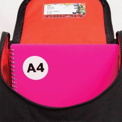 Ранец GRIZZLY анатомическая спинка, с мешком для обуви, для мальчиков, BALL, 33х25х13 см, RAm-485-5/1 - фото 13
