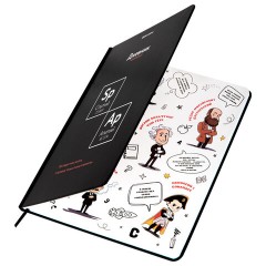 Дневник 1-11 класс 48 л., твердый, BRAUBERG, матовая ламинация, резинка, закладка-ляссе, с подсказом, "Элементы", 107242 - фото 5