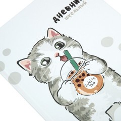 Дневник 1-11 класс 40 л., твердый, BRAUBERG, матовая ламинация, "Котёнок", 107601 - фото 3