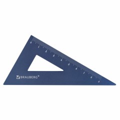 Набор чертежный металлический BRAUBERG (линейка 15 см, 2 треугольника, транспортир), 210816 Набор чертежный металлический BRAUBERG (линейка 15 см, 2 треугольника, транспортир), 210816 - фото 6