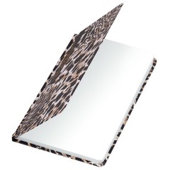Блокнот с резинкой в клетку 96 л., А5 145х203 мм, твердая обложка, BRAUBERG," Leopard", 115535 Блокнот с резинкой в клетку 96 л., А5 145х203 мм, твердая обложка, BRAUBERG," Leopard", 115535 - фото 3