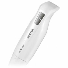 Блендер погружной CENTEK CT-1341, 600 Вт, 2 скорости, 1 насадка, белый, CT-1341 White Блендер погружной CENTEK CT-1341, 600 Вт, 2 скорости, 1 насадка, белый, CT-1341 White - фото 4
