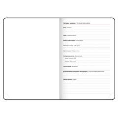 Ежедневник датированный 2026 БОЛЬШОЙ ФОРМАТ 210х297 мм, А4, BRAUBERG "Favorite", под кожу, бордо, 117240 - фото 6