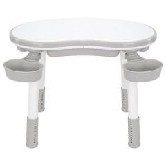Стол детский трансформер 3 в 1 BRABIX KIDS CT-001, растущий, 2-8 лет, пластик, серый, 533290 - фото 5