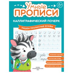 Прописи "Умные прописи КАЛЛИГРАФИЧЕСКИЙ ПОЧЕРК", 6+, КОМПЛЕКТ 3 шт., 48 стр., 165x215 мм, ПРОСВЕЩЕНИЕ, 0413-01, 90-0413-01 - фото 4