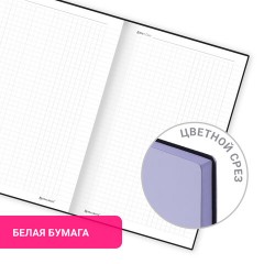 Блокнот А5 138x213мм BRAUBERG "Personal", под кожу, 80 листов, клетка, лавандовый, 116610 Блокнот А5 138x213мм BRAUBERG "Personal", под кожу, 80 листов, клетка, лавандовый, 116610 - фото 10