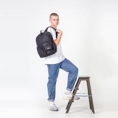 Рюкзак HEIKKI EDITION (ХЕЙКИ) универсальный, 6 карманов, черный, 42х30х14 см, 272540 Рюкзак HEIKKI EDITION (ХЕЙКИ) универсальный, 6 карманов, черный, 42х30х14 см, 272540 - фото 12