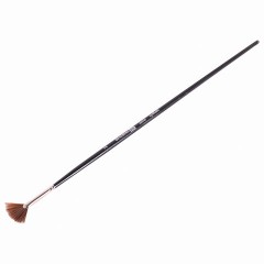 Кисть художественная профессиональная BRAUBERG ART CLASSIC, синтетика, мягкая, веерная, № 2, длинная ручка, 200948 - фото 4