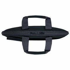 Сумка портфель HEIKKI NOVATION (ХЕЙКИ) с отделением для ноутбука 13-14", багажная лента, черная, 28х38х3 см, 272594 - фото 8