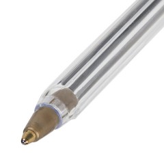 Ручки шариковые НАБОР 4 ЦВЕТА STAFF "Basic Budget BP-02", письмо 500 м, длина корпуса 13,5 см, линия письма 0,5 мм, 143762 Ручки шариковые НАБОР 4 ЦВЕТА STAFF "Basic Budget BP-02", письмо 500 м, длина корпуса 13,5 см, линия письма 0,5 мм, 143762 - фото 4