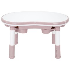 Стол детский трансформер 3 в 1 BRABIX KIDS CT-001, растущий, 2-8 лет, пластик, розовый, 533289 - фото 6