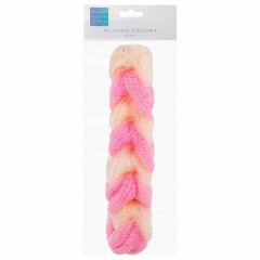 Мочалка для тела КОСИЧКА, нейлоновая, 70 г (27х5,5х5,5 см), ассорти, PLEASURE, 1135 Мочалка для тела КОСИЧКА, нейлоновая, 70 г (27х5,5х5,5 см), ассорти, PLEASURE, 1135 - фото 2