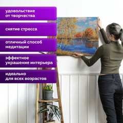 Картина по номерам 40х50 см, ОСТРОВ СОКРОВИЩ "Осень в Подмосковье", на подрамнике, акрил, кисти, 662891 Картина по номерам 40х50 см, ОСТРОВ СОКРОВИЩ "Осень в Подмосковье", на подрамнике, акрил, кисти, 662891 - фото 13
