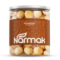 Макадамия очищенная натуральная, без пропитки сиропами и ароматизаторами NARMAK, 500 г