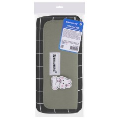 Пенал мягкий BRAUBERG, 1 отделение, карман на липучке, значок, 22х10х6 см, "Black checkered", 273579 Пенал мягкий BRAUBERG, 1 отделение, карман на липучке, значок, 22х10х6 см, "Black checkered", 273579 - фото 9
