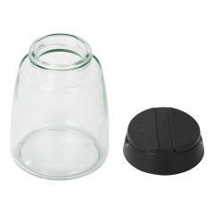 Набор для специй 2х150 мл, MAXI, солонка + перечница, стекло/пластик, WEGLA (ВЕГЛА), 700228 - фото 3