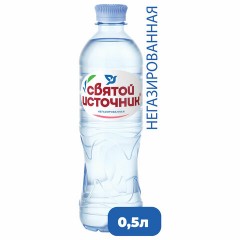 Вода негазированная питьевая СВЯТОЙ ИСТОЧНИК 0,5 л Вода негазированная питьевая СВЯТОЙ ИСТОЧНИК 0,5 л - фото 2