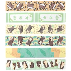 Закладки для книг МАГНИТНЫЕ, "МИЛЫЕ КОТЫ", набор 6 штук, 60x20 мм, BRAUBERG, 116985 - фото 2