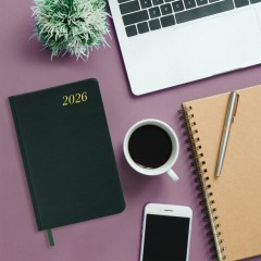 Ежедневник датированный 2026 А5 138x213 мм, BRAUBERG "Iguana", под кожу, темно-зеленый, 117058 - фото 13