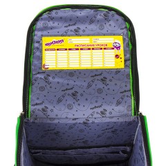 Ранец ЮНЛАНДИЯ WISE, 1 отделение, 3 кармана, устойчивое дно, "Offroad", 37х29х15 см, 228814 - фото 13