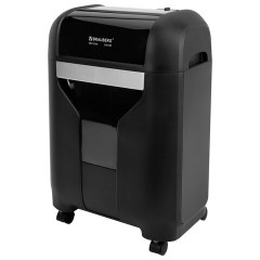 Уничтожитель (шредер) BRAUBERG PROFESSIONAL CM-1520x, "Heavy Duty", 4 уровень секретности, 4х28 мм, 15 листов, корзина 20 литров, 533130