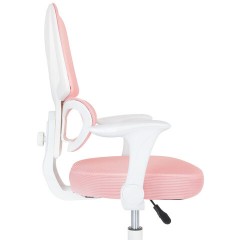 Кресло детское с поясничной поддержкой BRABIX KIDS "MG-225", сетка/ткань TW, розовое, 533316 - фото 8