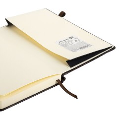 Скетчбук, слоновая кость 140 г/м2, 130х210 мм, 80 л., КОЖЗАМ, резинка, BRAUBERG ART CLASSIC, CROCO, коричневый, 116471 Скетчбук, слоновая кость 140 г/м2, 130х210 мм, 80 л., КОЖЗАМ, резинка, BRAUBERG ART CLASSIC, CROCO, коричневый, 116471 - фото 8
