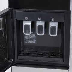 Кулер для воды SONNEN FSE-03G, напольный, нагрев/охлаждение электронное, НИЖНЯЯ ЗАГРУЗКА, 3 крана, зеркальный, 455753 - фото 6