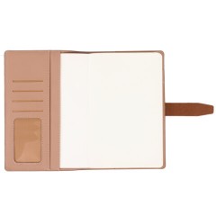 Ежедневник датированный 2026, А5, 143х218 мм, BRAUBERG "Journal", под кожу, застежка, держатель для ручки, органайзер, коричневый, 117383 - фото 4