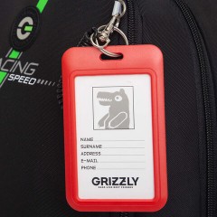 Рюкзак GRIZZLY школьный, жёсткая спинка, 2 отделения, для мальчиков, "RACING SPEED", 38х29х16 см, RB-551-4/1 Рюкзак GRIZZLY школьный, жёсткая спинка, 2 отделения, для мальчиков, "RACING SPEED", 38х29х16 см, RB-551-4/1 - фото 13