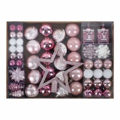 Шары новогодние ёлочные "Elegant Pink" 77 предметов, розовый/белый, ЗОЛОТАЯ СКАЗКА, 591715 Шары новогодние ёлочные "Elegant Pink" 77 предметов, розовый/белый, ЗОЛОТАЯ СКАЗКА, 591715 - фото 33