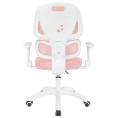 Кресло детское с поясничной поддержкой BRABIX KIDS "MG-225", сетка/ткань TW, розовое, 533316 - фото 6